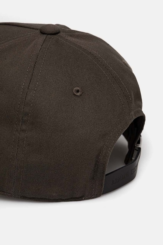 Akcesoria Armani Exchange czapka bawełniana 954039.CC513 zielony