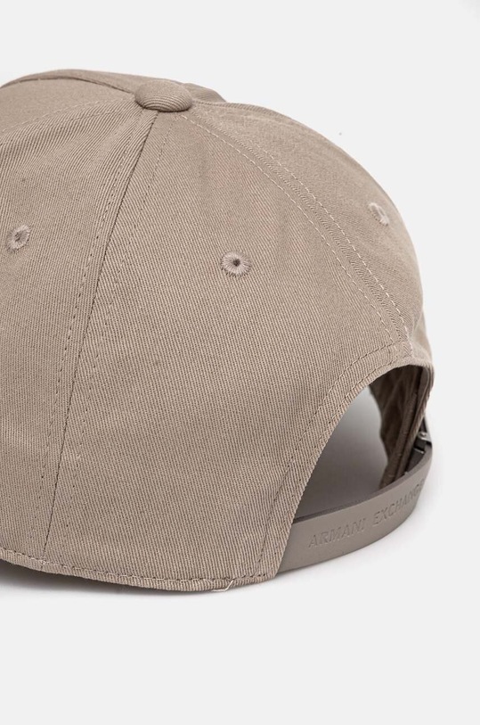 Akcesoria Armani Exchange czapka bawełniana 954039.CC513 beżowy