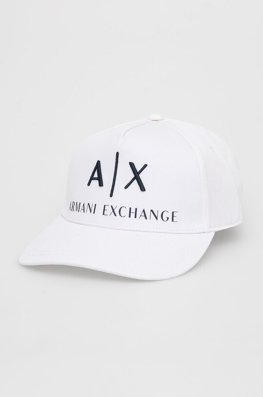 Кепка Armani Exchange аплікація білий 954039.CC513