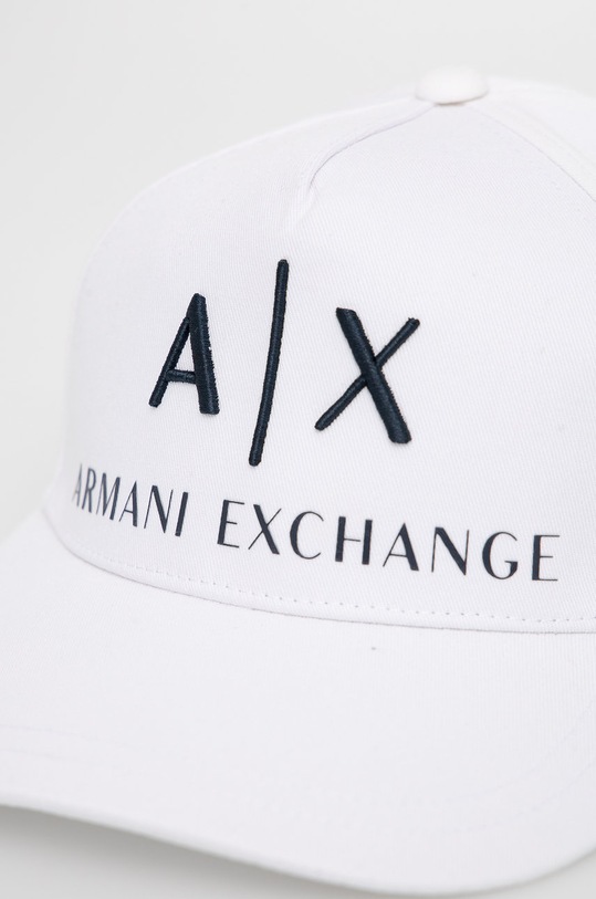 Akcesoria Armani Exchange czapka 954039.CC513 biały