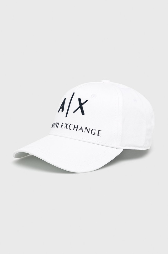 Čiapka Armani Exchange biela 954039.CC513