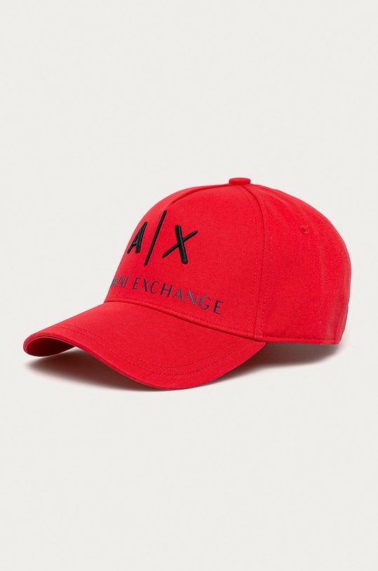 Armani Exchange czapka pozostałe czerwony 954039.CC513