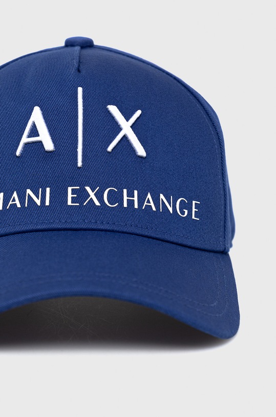 Akcesoria Armani Exchange czapka 954039.CC513 niebieski