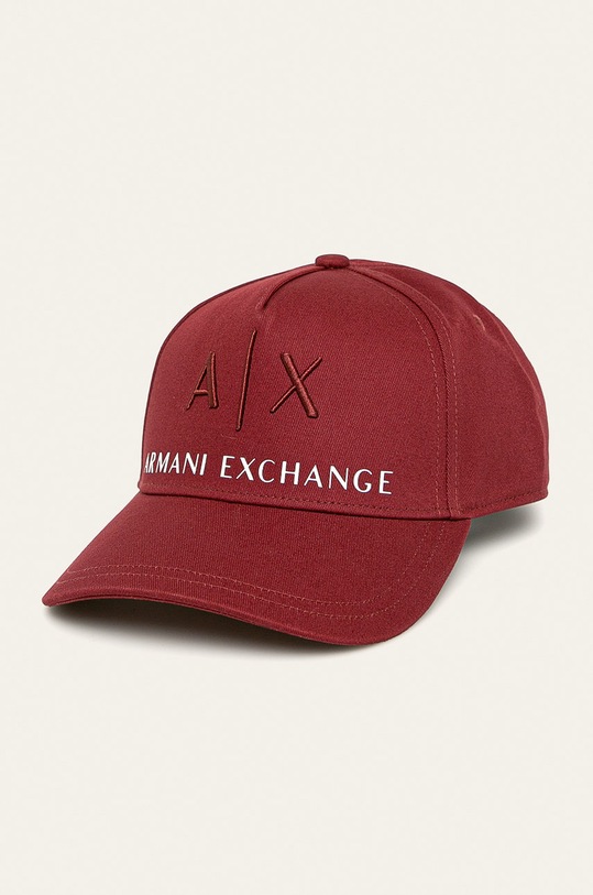 Čiapka Armani Exchange burgundské 954039.CC513
