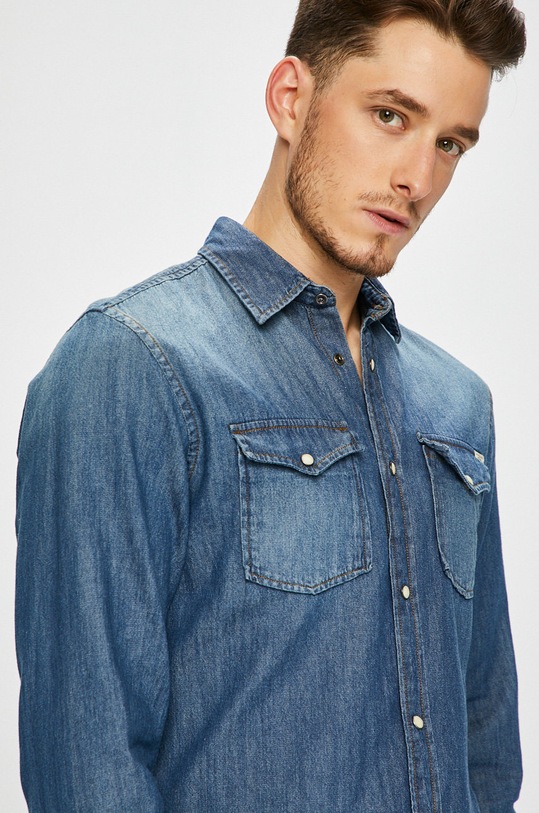 Jack & Jones - Рубашка 12138115 тёмно-синий AA00