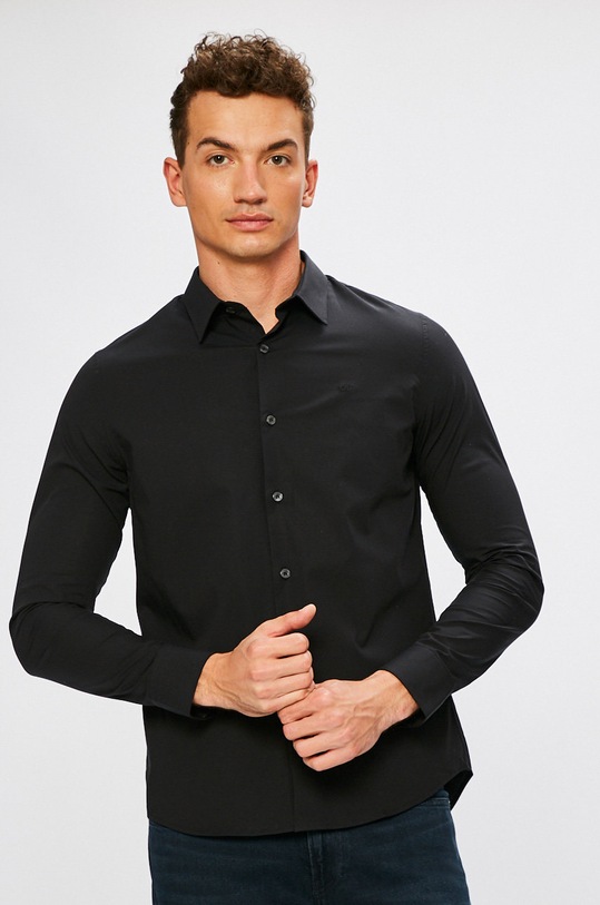 Calvin Klein Jeans - Camasa lung negru J30J308056