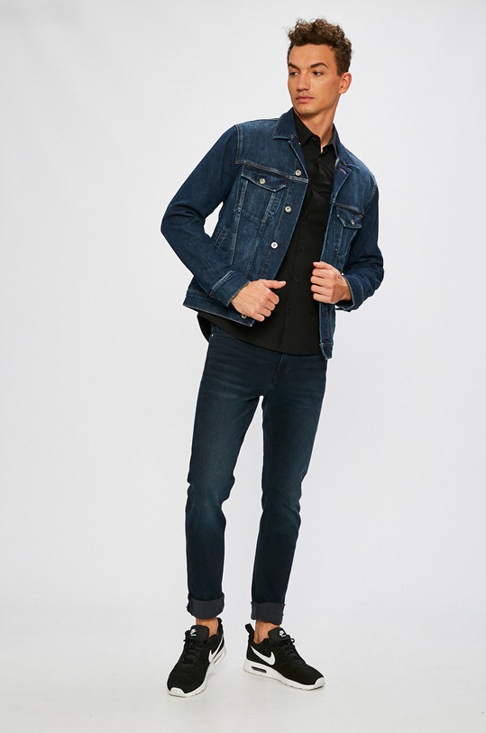 Calvin Klein Jeans - Camasa J30J308056 negru SS19