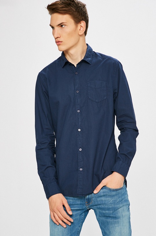 Scotch & Soda - Košeľa slim tmavomodrá 144152