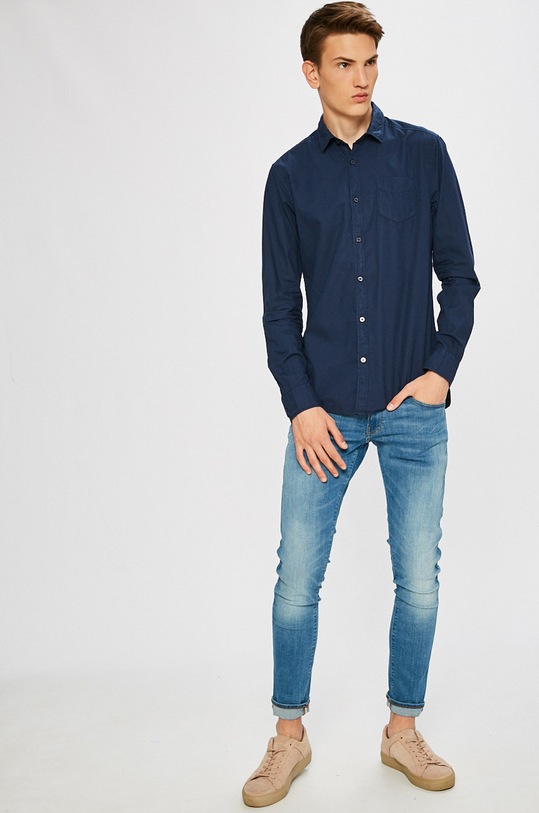 Oblečenie Scotch & Soda - Košeľa 144152 tmavomodrá