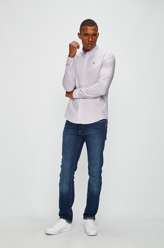 Oblečenie Scotch & Soda - Košeľa 133440 fialová