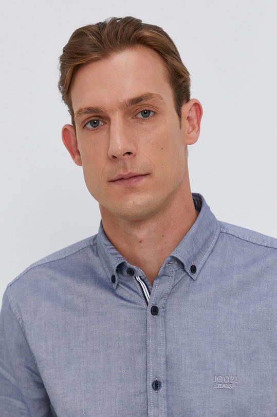 Joop! Koszula bawełna granatowy 30011812