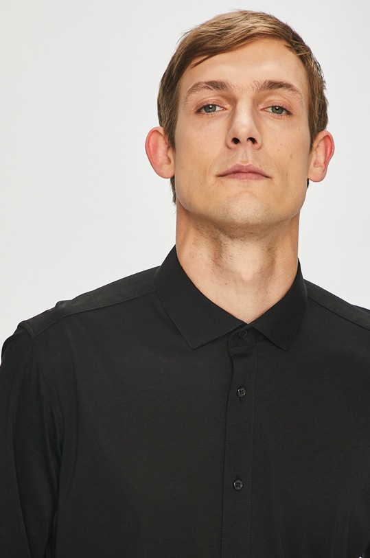 s.Oliver Black Label - Košeľa 12.811.21.3684 čierna