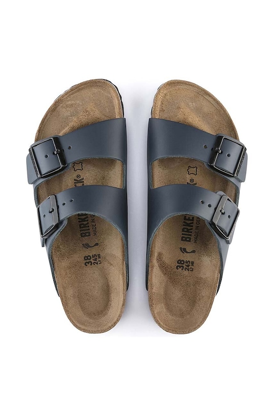 Birkenstock infradito in pelle Arizona 51151 blu navy