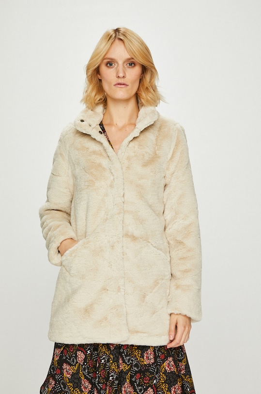 Only Palton cu captuseala bej 15164600