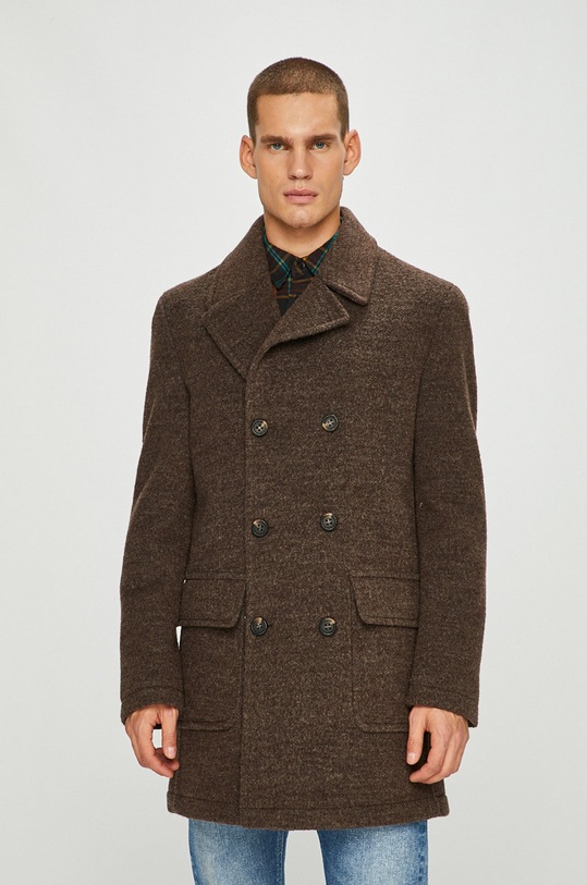 Pierre Cardin - Kabát přechodné hnědá 3923.7002.67570