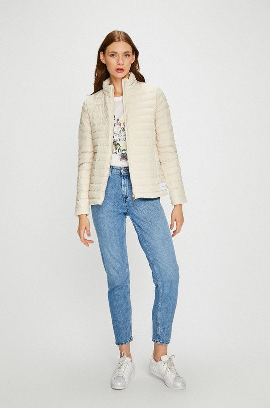 Îmbrăcăminte Calvin Klein Jeans - geacă de puf cu două fețe J20J207785 bej