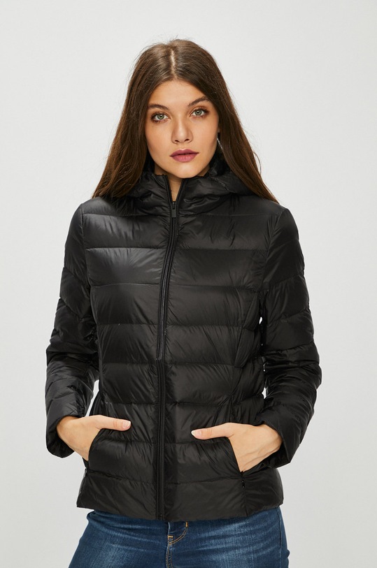 Vila - Péřová bunda přechodné černá 14047054