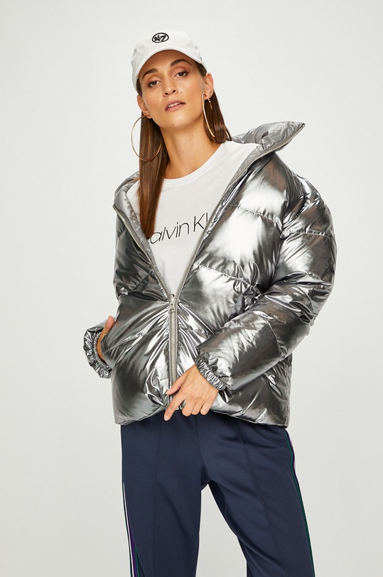 Miss Sixty - Пухено яке с две лица с изолация сребърен 684YJ0570000