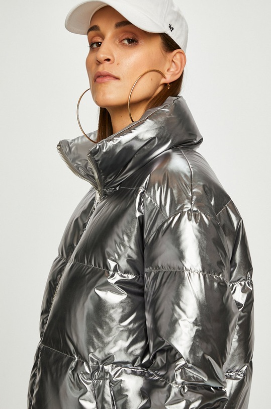 Miss Sixty - Пухено яке с две лица 684YJ0570000 сребърен