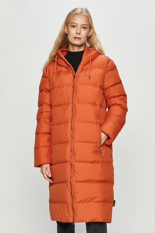 Jack Wolfskin Geacă de puf cu captuseala portocaliu 1204131