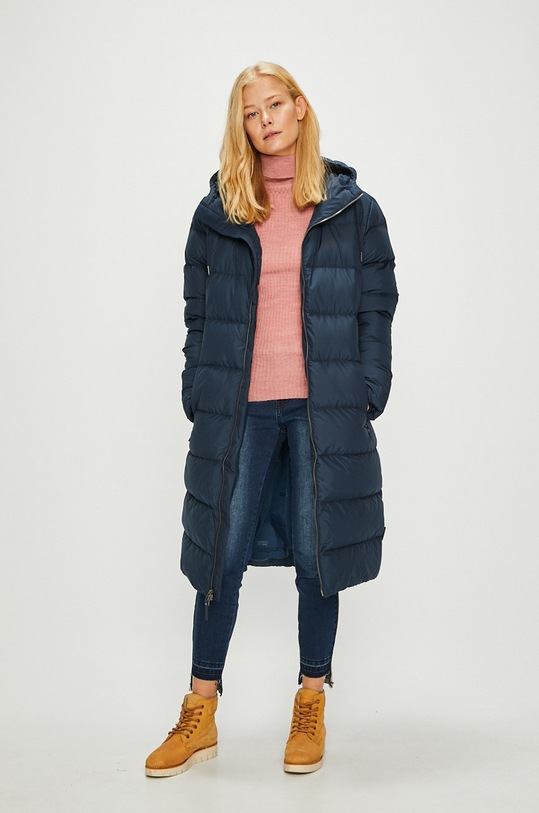 Péřová bunda Jack Wolfskin 1204131 námořnická modř AW21