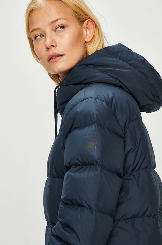 Péřová bunda Jack Wolfskin námořnická modř 1204131