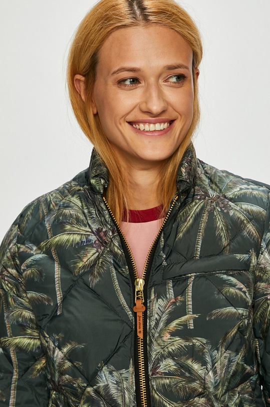 Femi Stories - Пухено яке Condori CONDORI зелен AW18