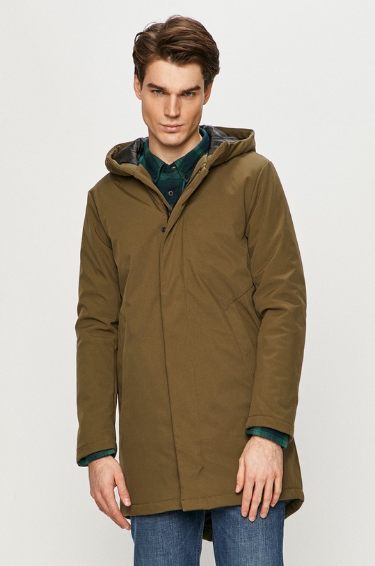 Premium by Jack&Jones Bunda jemné zateplenie zelená 12139850