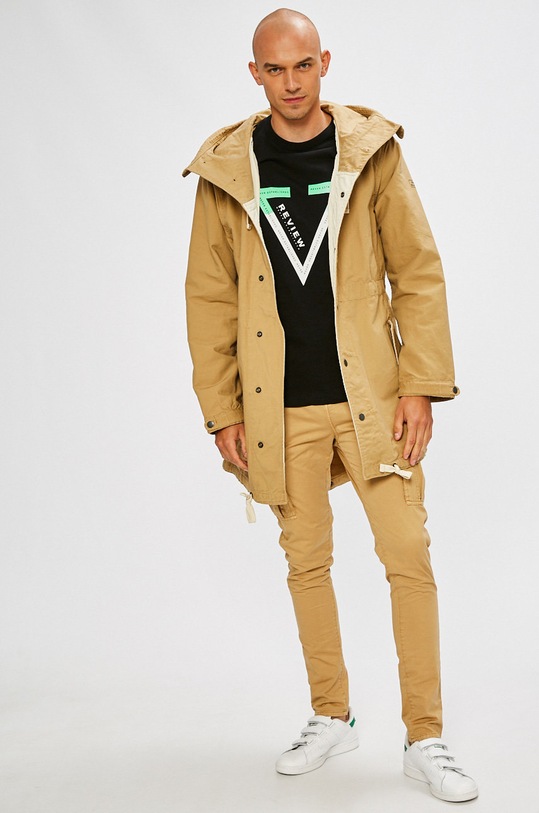 Scotch & Soda - Bunda 144121 hnedá AW18