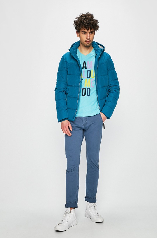 Tom Tailor Denim - Bunda 3555323.00.10 tyrkysová SS19