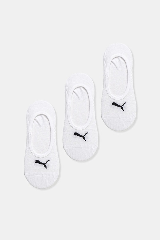 Puma - Чорапки (3-бройки) 906930 (3-pack) Footie 3 чифта бял 906930