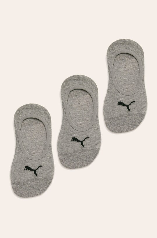 Puma șosete (3-pack) sosete scurte gri 906930