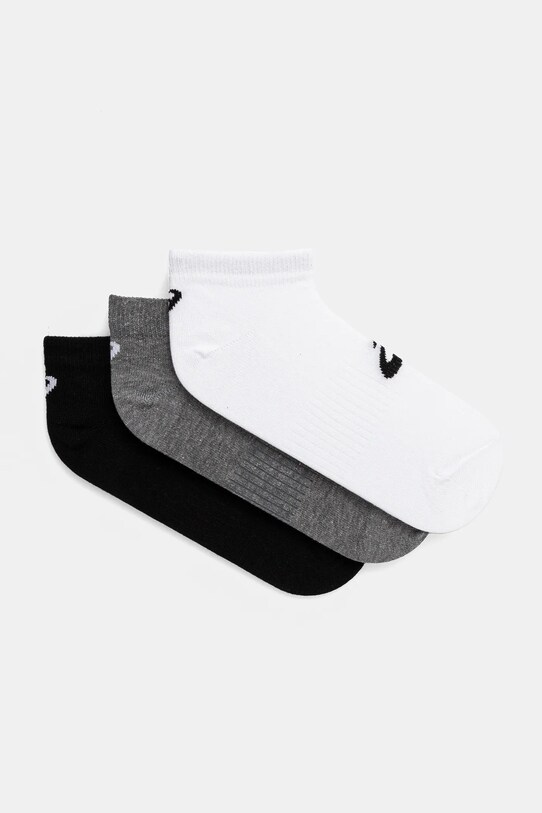 Asics skarpetki (3-pack) skarpetki krótkie szary 155206.D