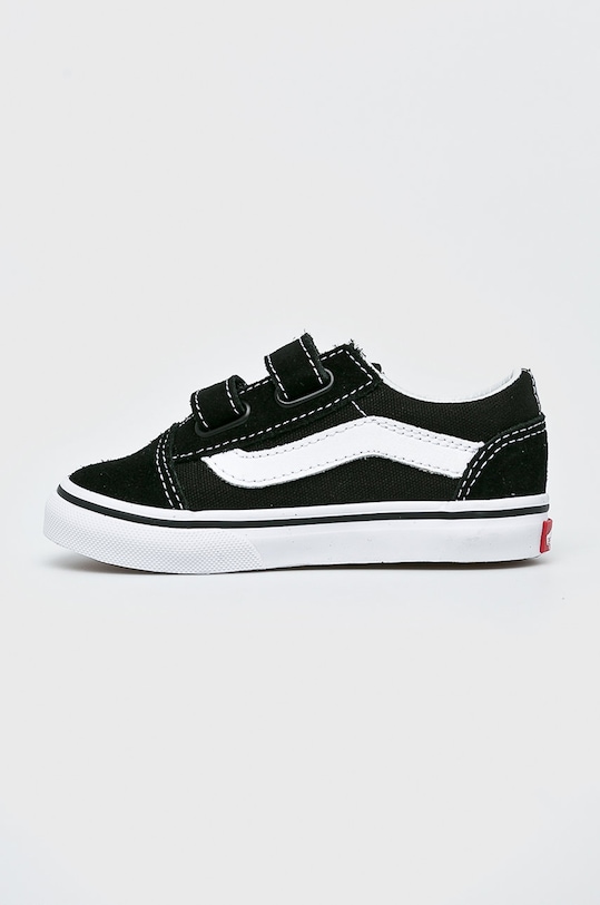 Vans - Παιδικά πάνινα παπούτσια Old Skool V μαύρο VN000D3YBLK1
