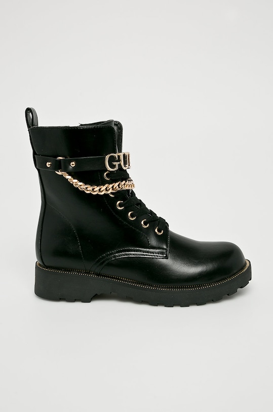 Guess workery NINA syntetyczny czarny FLNNA3.ELE10.BLACK