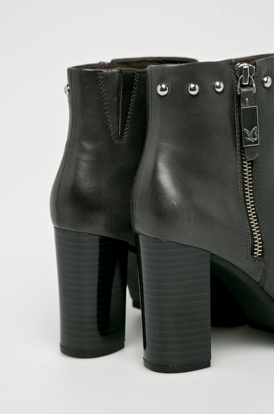 Caprice - Botine gri 9.9.25410.21