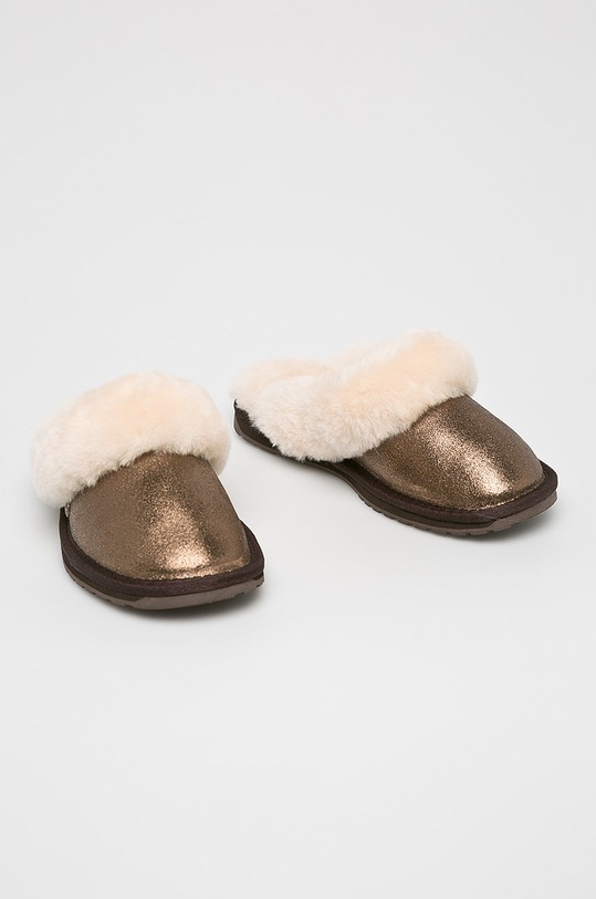Emu Australia - Papuci de casa Jolie Metallic Chocolate W11485 maro AW18