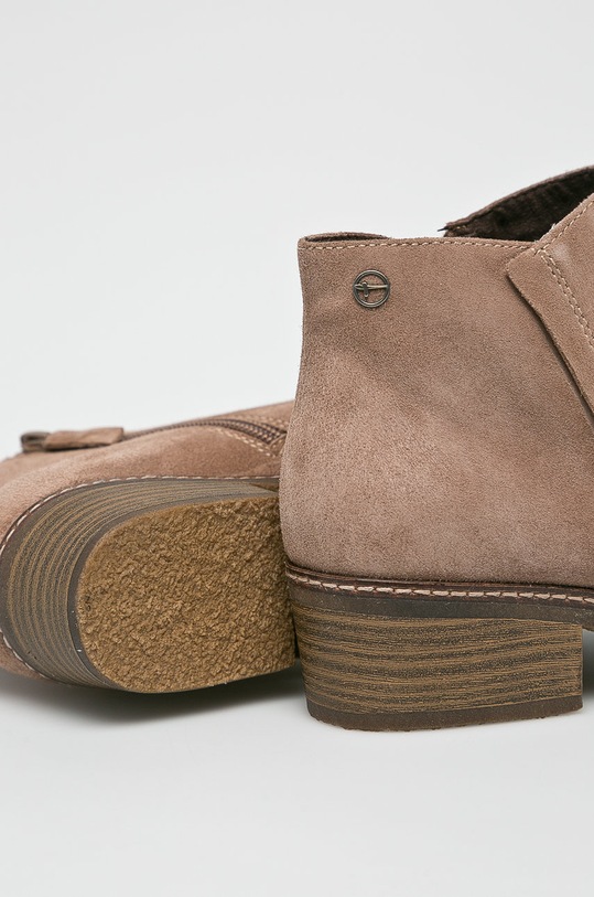Tamaris - Čižmy béžová 1.1.25035.21