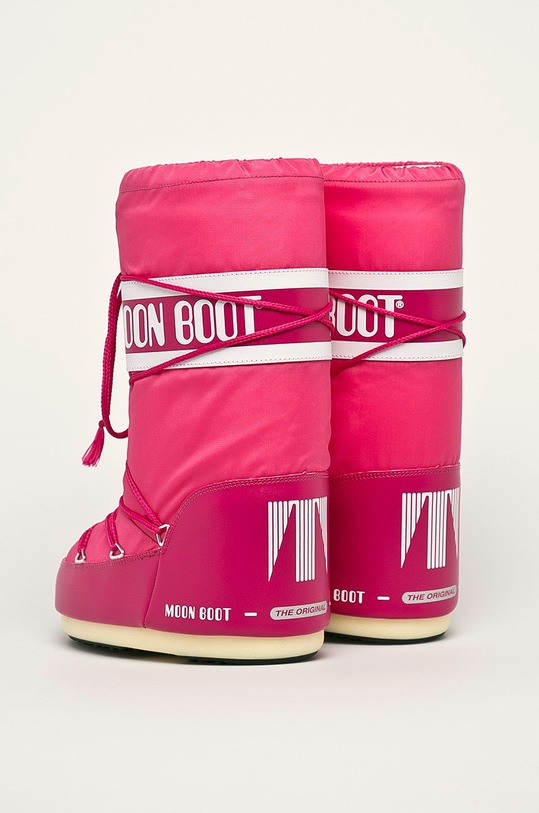 Obuwie Moon Boot - Śniegowce Nylon 14004400 różowy