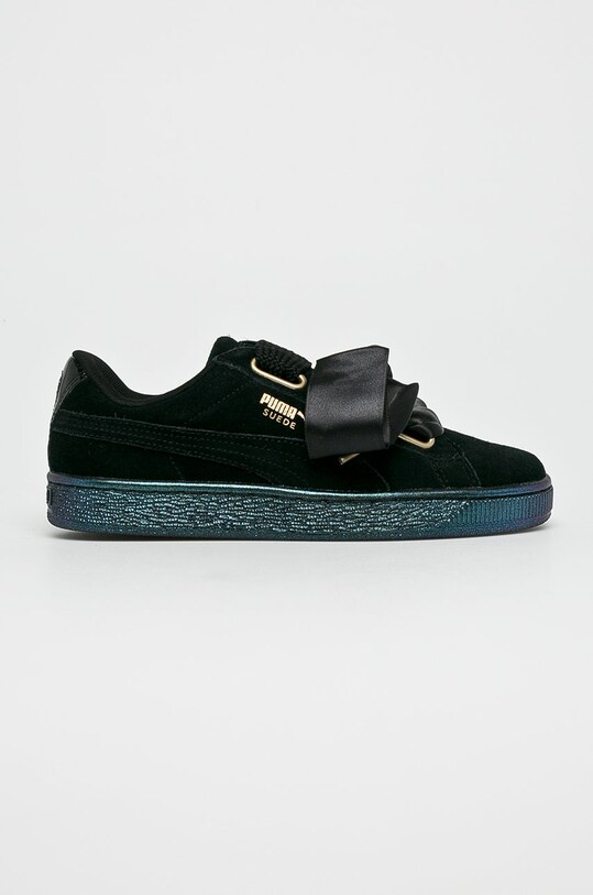 Puma - Buty Suede Heart Satin Wn's 362714 syntetyczny czarny 362714