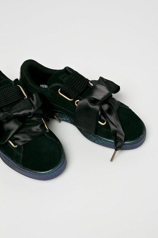 Obuća Tenisice Puma Suede Heart Satin Wn's 362714 crna