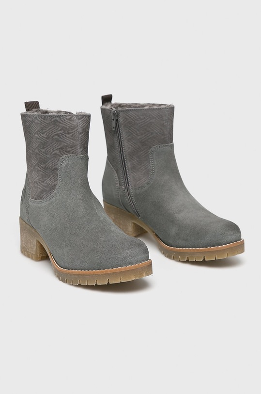 s. Oliver - Čižmy 5.5.26451.21 sivá AW18