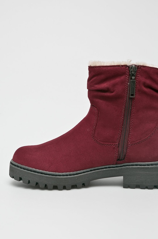 s. Oliver - Čižmy 5.5.26475.21 burgundské AW18