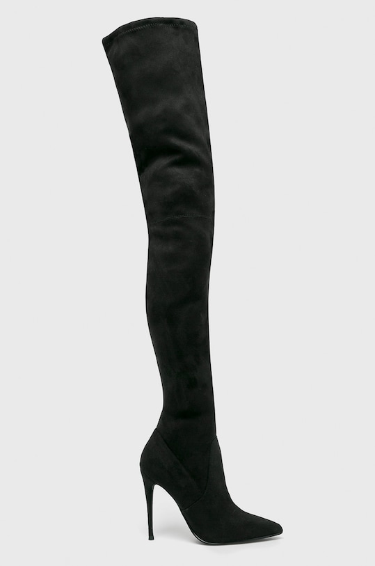 Steve Madden Vysoké čižmy Dominique textilný čierna SM11000128