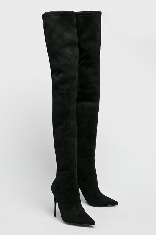 Steve Madden Vysoké čižmy Dominique SM11000128 čierna AW22