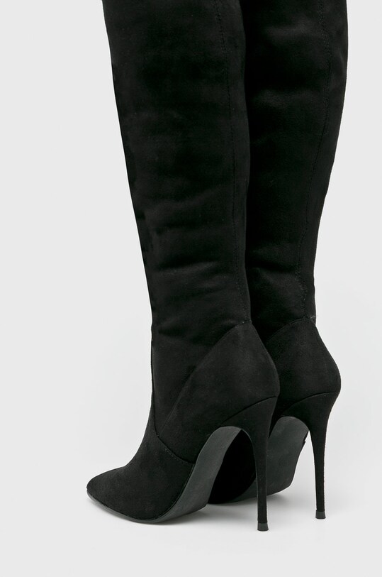 Obuv Steve Madden Vysoké čižmy Dominique SM11000128 čierna