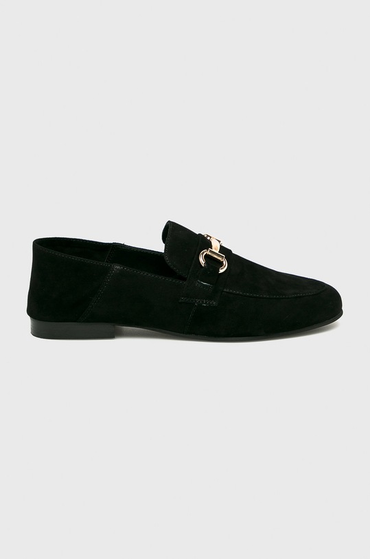 Steve Madden - Mokasíny Kerin semišová koža čierna SM11000221
