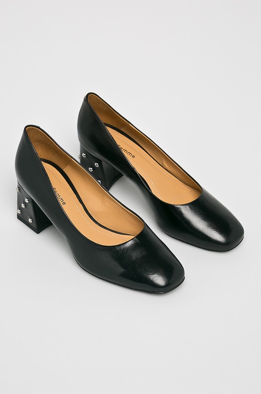 Solo Femme - Sarkas cipő 52312.42.A19.E45.04.00 fekete AW18