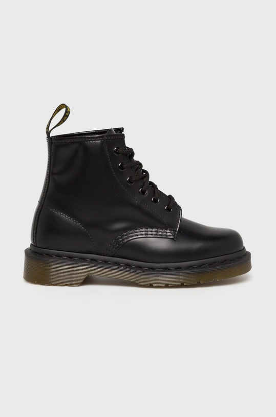 Dr. Martens - Botki płaski czarny 10064001.101