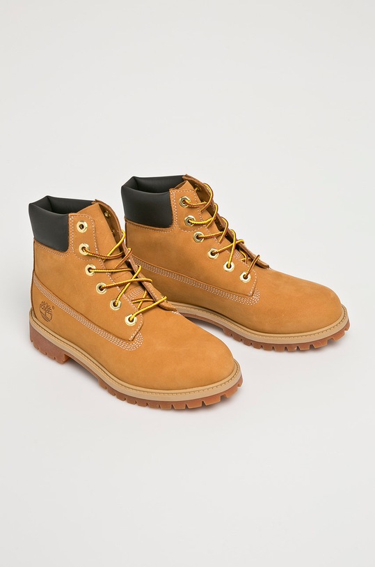 Členkové topánky Timberland 6 In Premium WP TB0129097131 béžová AW18